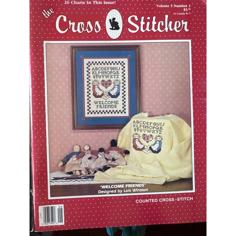 Vintage Cross Stitch Pattern Book Lot Stoney Creek Leisure Arts Cross Stitcher